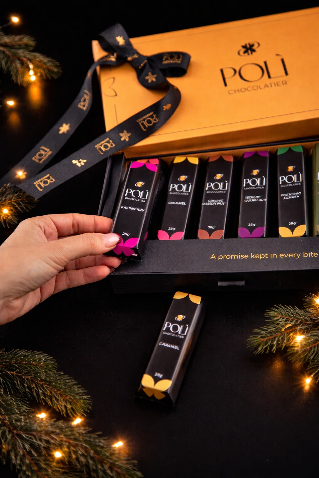 PoLì Chocolate Bars 9 flavors Box